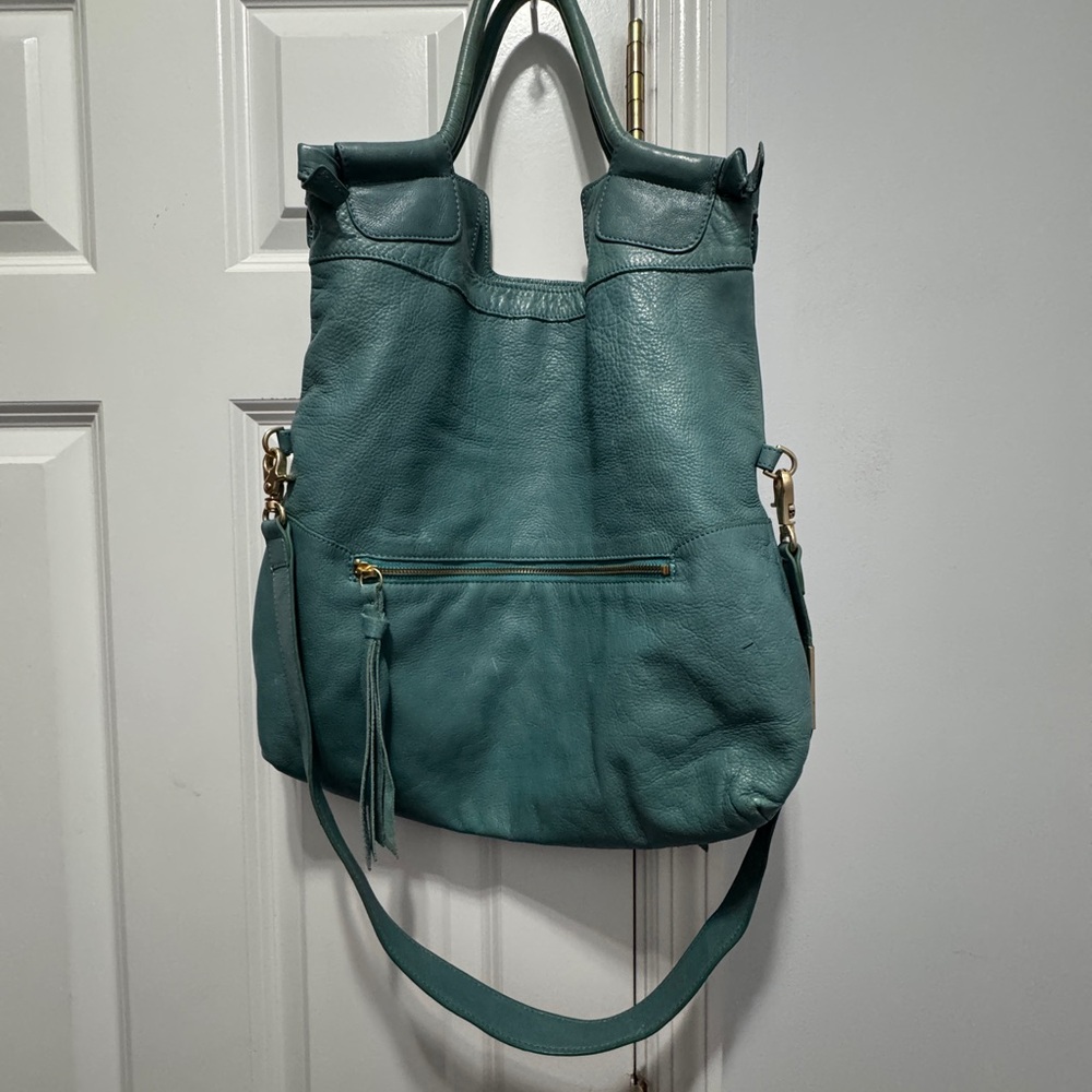 Foley + Corinna Teal Shoulder/crossbody leather Bag - Picture 5 of 13
